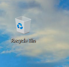 Biểu tượng Recycle Bin(thùng rác) trên Win 10