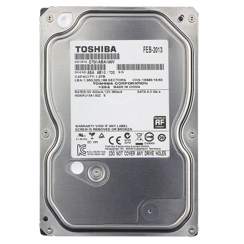 Ổ cứng HDD Toshiba 1TB 