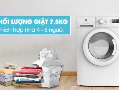 Máy giặt Electrolux Inverter 7.5 Kg EWF7525DGWA