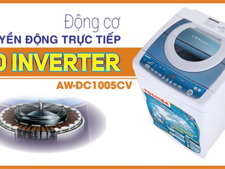 Máy giặt Toshiba DC1005CV (WB) 9kg