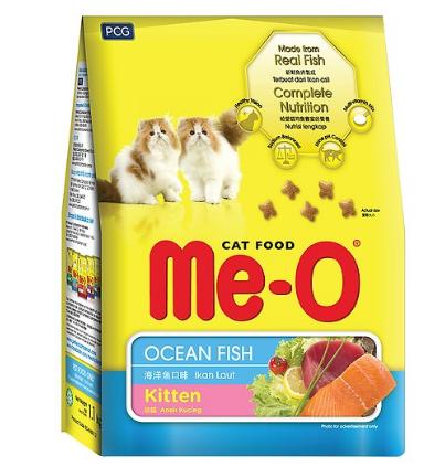 đồ ăn cho mèo con Me-O Hương Vị Cá Biển (1.1Kg)