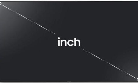Kích thước màn hình tivi là đơn vị đo đường chéo màn hình của tivi